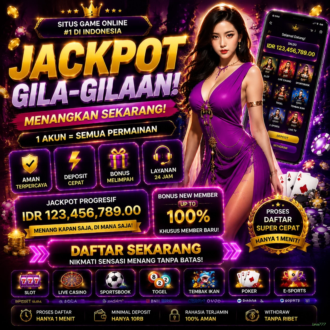 Mengenal Fitur Menarik di Situs ina777