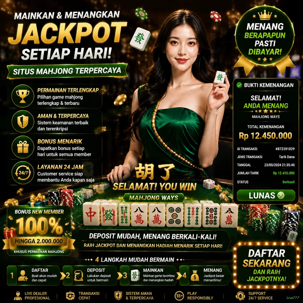 ina777 Platform Game Terpercaya untuk Pemain Indonesia