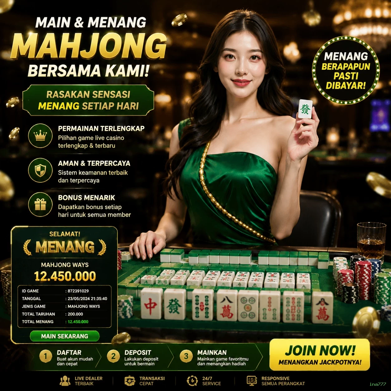 Kelebihan dan Kekurangan Bermain di ina777